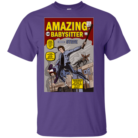 T-Shirts Purple / YXS The Amazing Babysitter Youth T-Shirt