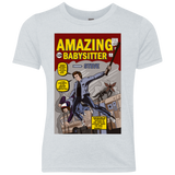 T-Shirts Heather White / YXS The Amazing Babysitter Youth Triblend T-Shirt