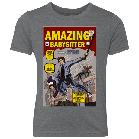 T-Shirts Premium Heather / YXS The Amazing Babysitter Youth Triblend T-Shirt