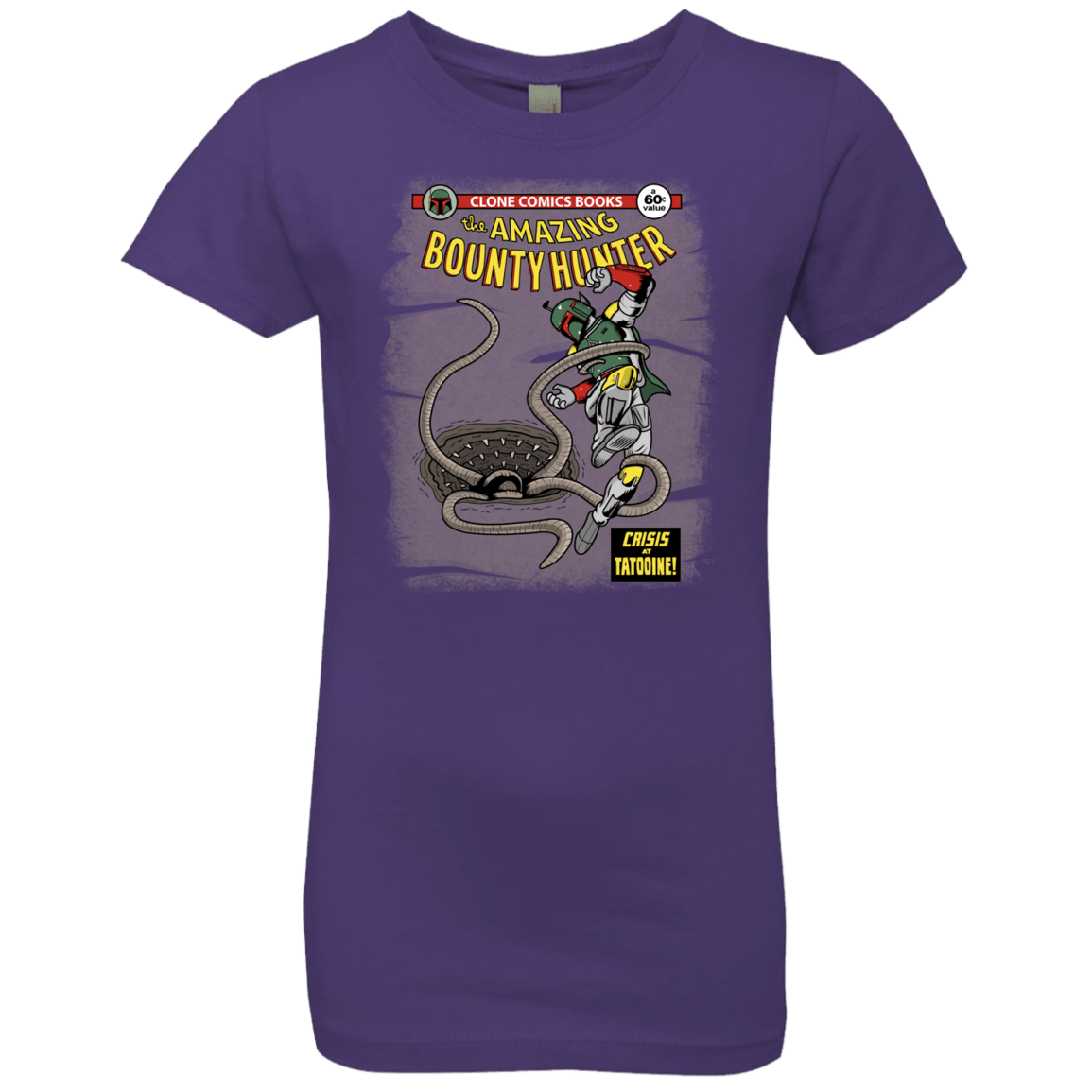 T-Shirts Purple Rush / YXS The Amazing Bounty Hunter Girls Premium T-Shirt