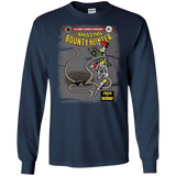 T-Shirts Navy / S The Amazing Bounty Hunter Men's Long Sleeve T-Shirt