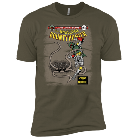 T-Shirts Military Green / X-Small The Amazing Bounty Hunter Men's Premium T-Shirt