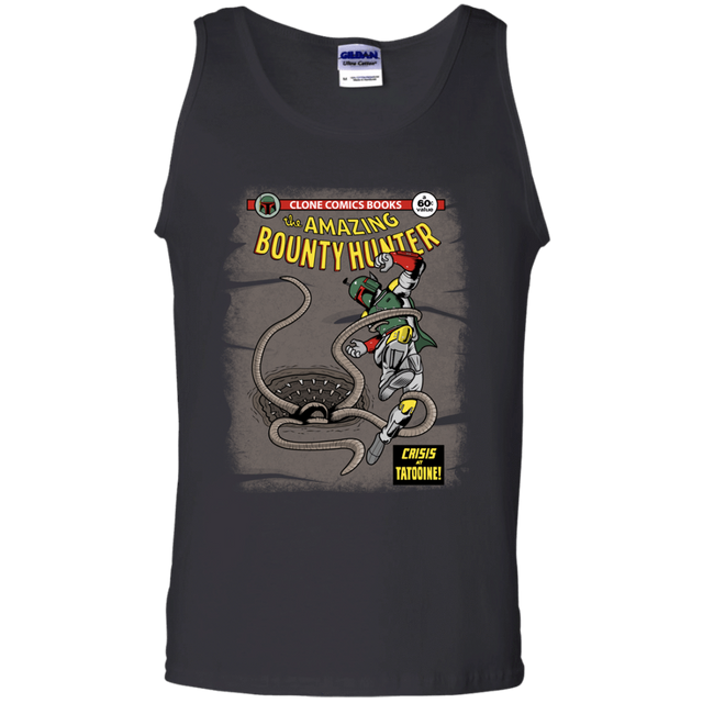 T-Shirts Black / S The Amazing Bounty Hunter Men's Tank Top
