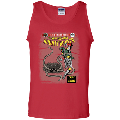 T-Shirts Red / S The Amazing Bounty Hunter Men's Tank Top