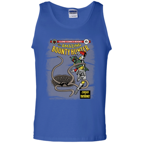 T-Shirts Royal / S The Amazing Bounty Hunter Men's Tank Top