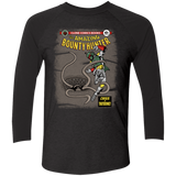 T-Shirts Vintage Black/Vintage Black / X-Small The Amazing Bounty Hunter Men's Triblend 3/4 Sleeve