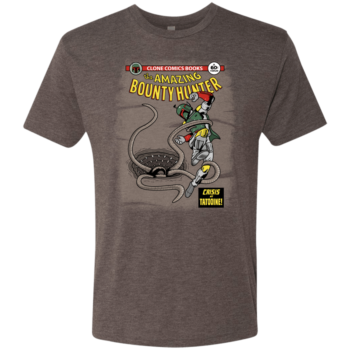 T-Shirts Macchiato / S The Amazing Bounty Hunter Men's Triblend T-Shirt