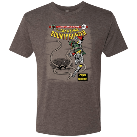 T-Shirts Macchiato / S The Amazing Bounty Hunter Men's Triblend T-Shirt