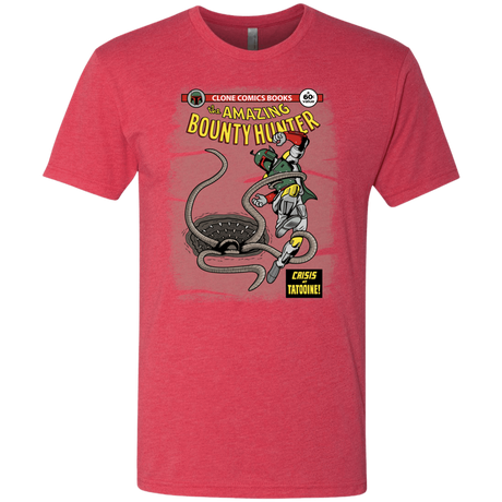 T-Shirts Vintage Red / S The Amazing Bounty Hunter Men's Triblend T-Shirt