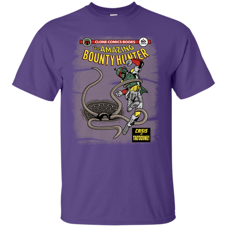 T-Shirts Purple / S The Amazing Bounty Hunter T-Shirt