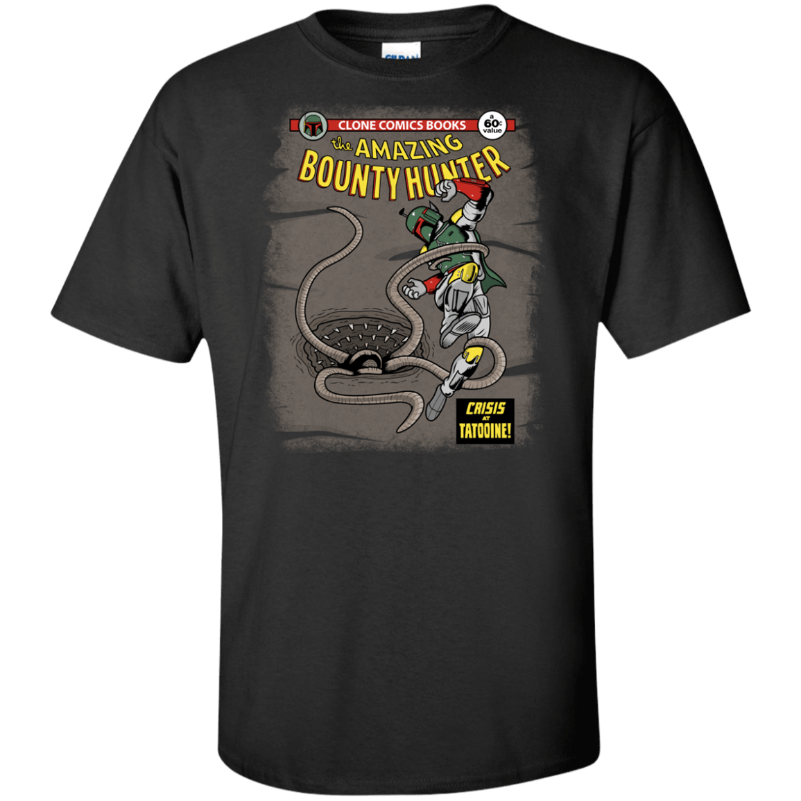 T-Shirts Black / XLT The Amazing Bounty Hunter Tall T-Shirt
