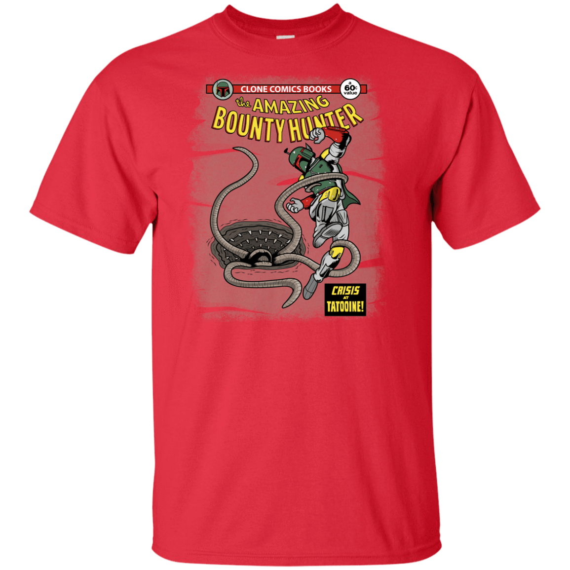 T-Shirts Red / XLT The Amazing Bounty Hunter Tall T-Shirt