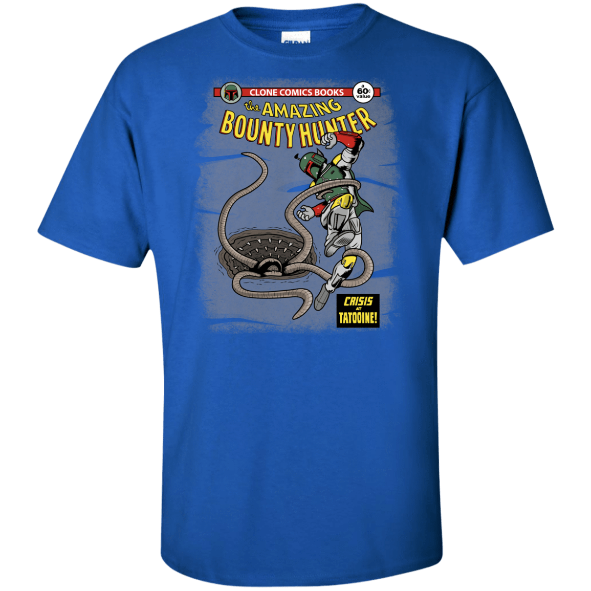 T-Shirts Royal / XLT The Amazing Bounty Hunter Tall T-Shirt
