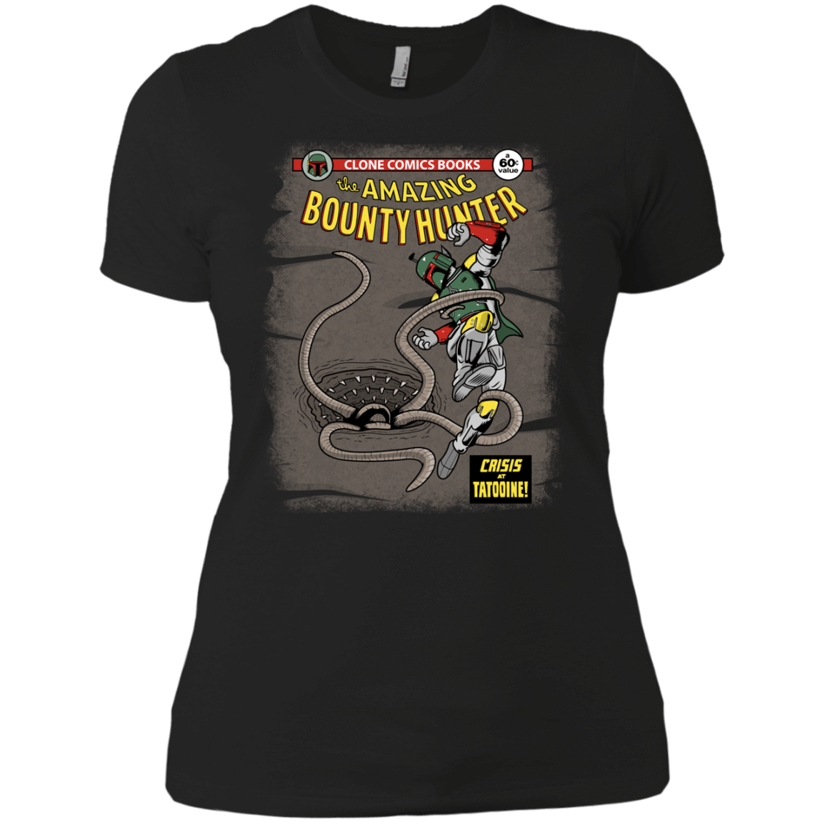 T-Shirts Black / X-Small The Amazing Bounty Hunter Women's Premium T-Shirt