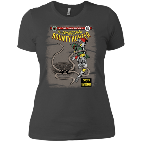 T-Shirts Heavy Metal / X-Small The Amazing Bounty Hunter Women's Premium T-Shirt