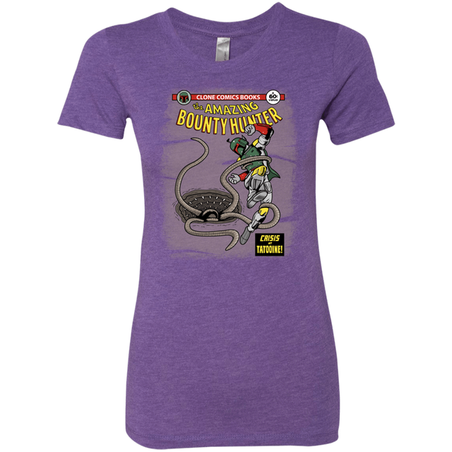 T-Shirts Purple Rush / S The Amazing Bounty Hunter Women's Triblend T-Shirt