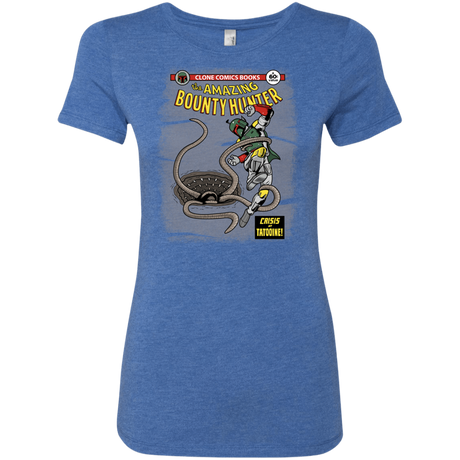 T-Shirts Vintage Royal / S The Amazing Bounty Hunter Women's Triblend T-Shirt