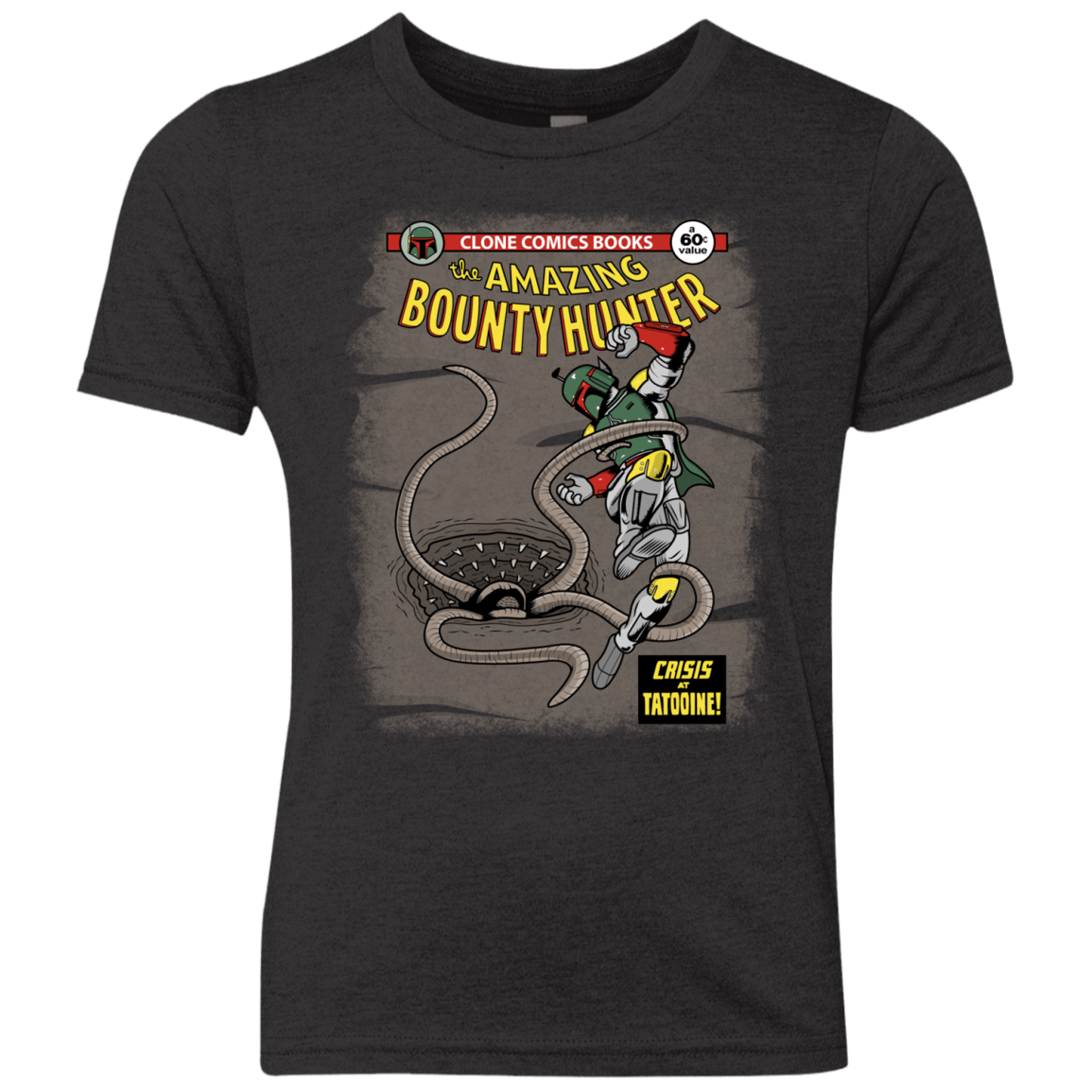 The Amazing Bounty Hunter Youth Triblend T-Shirt