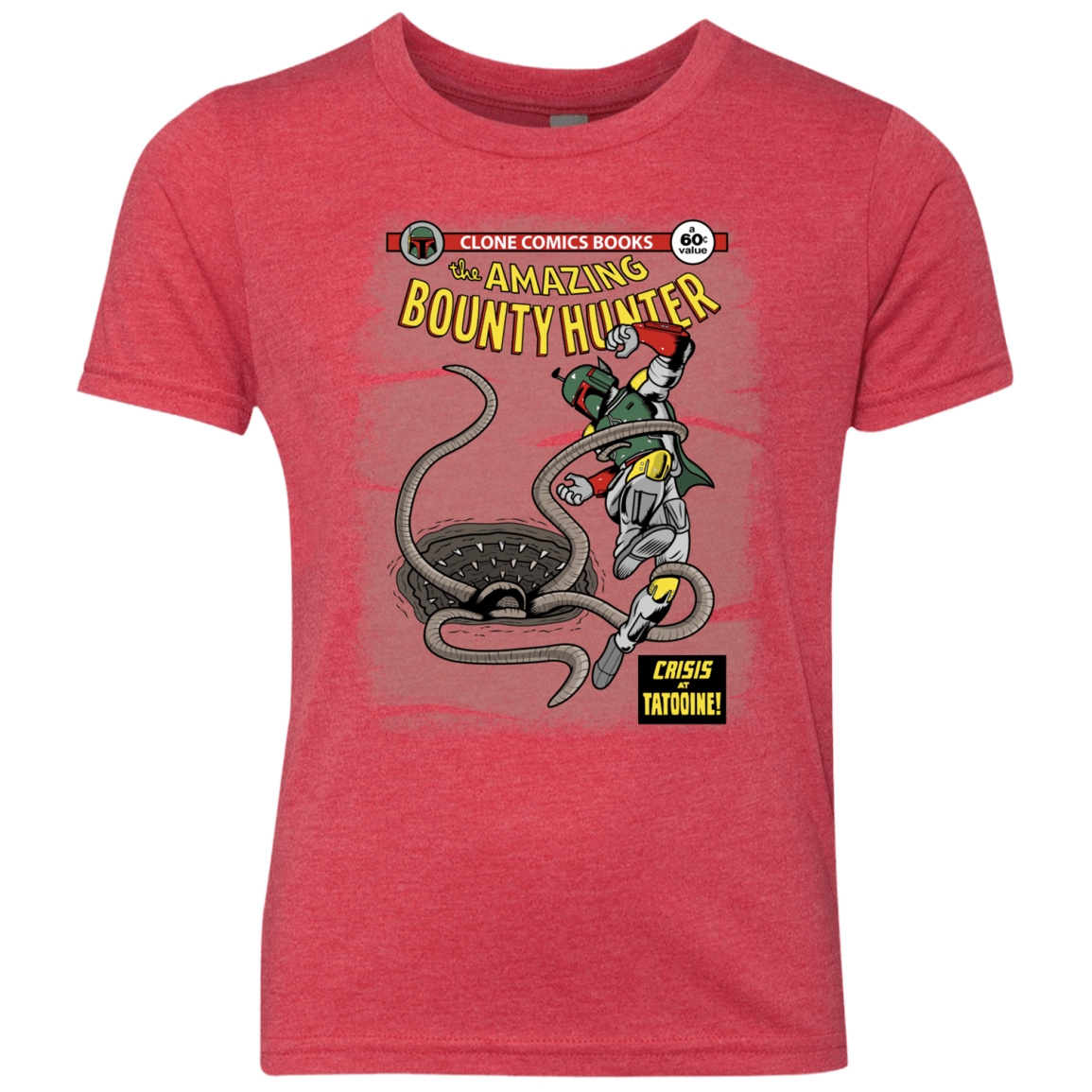 The Amazing Bounty Hunter Youth Triblend T-Shirt