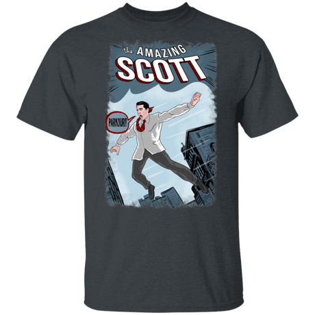 T-Shirts Dark Heather / S The Amazing Scott T-Shirt