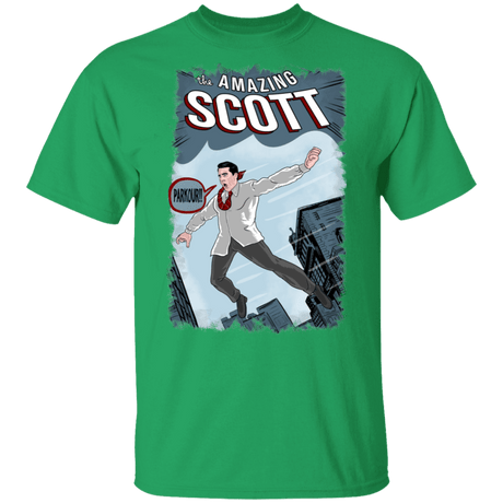 T-Shirts Irish Green / S The Amazing Scott T-Shirt