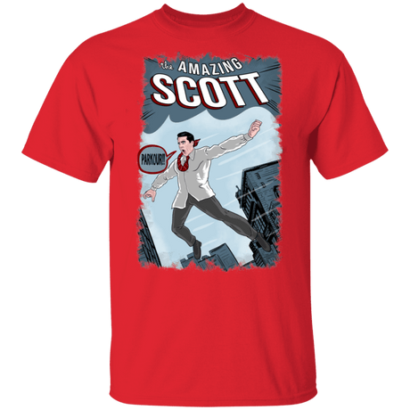 T-Shirts Red / S The Amazing Scott T-Shirt