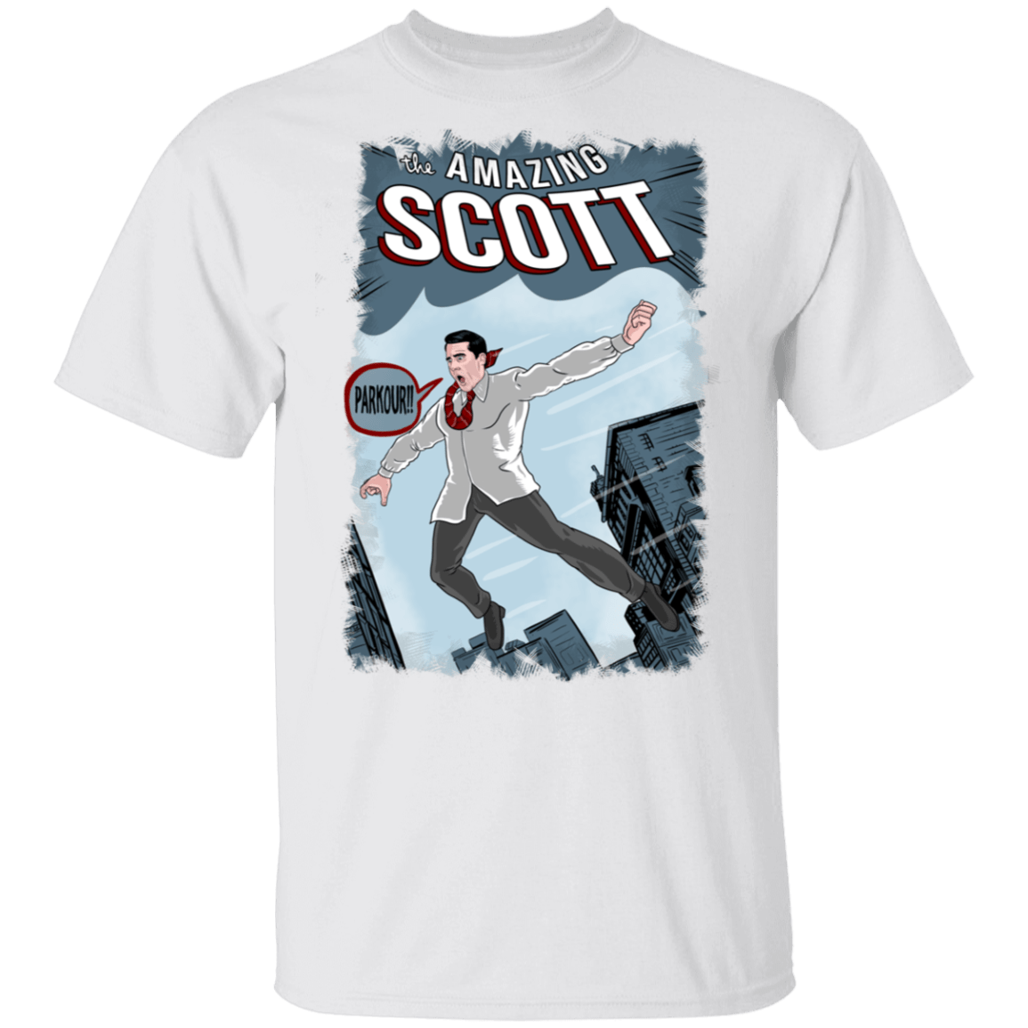 T-Shirts White / S The Amazing Scott T-Shirt