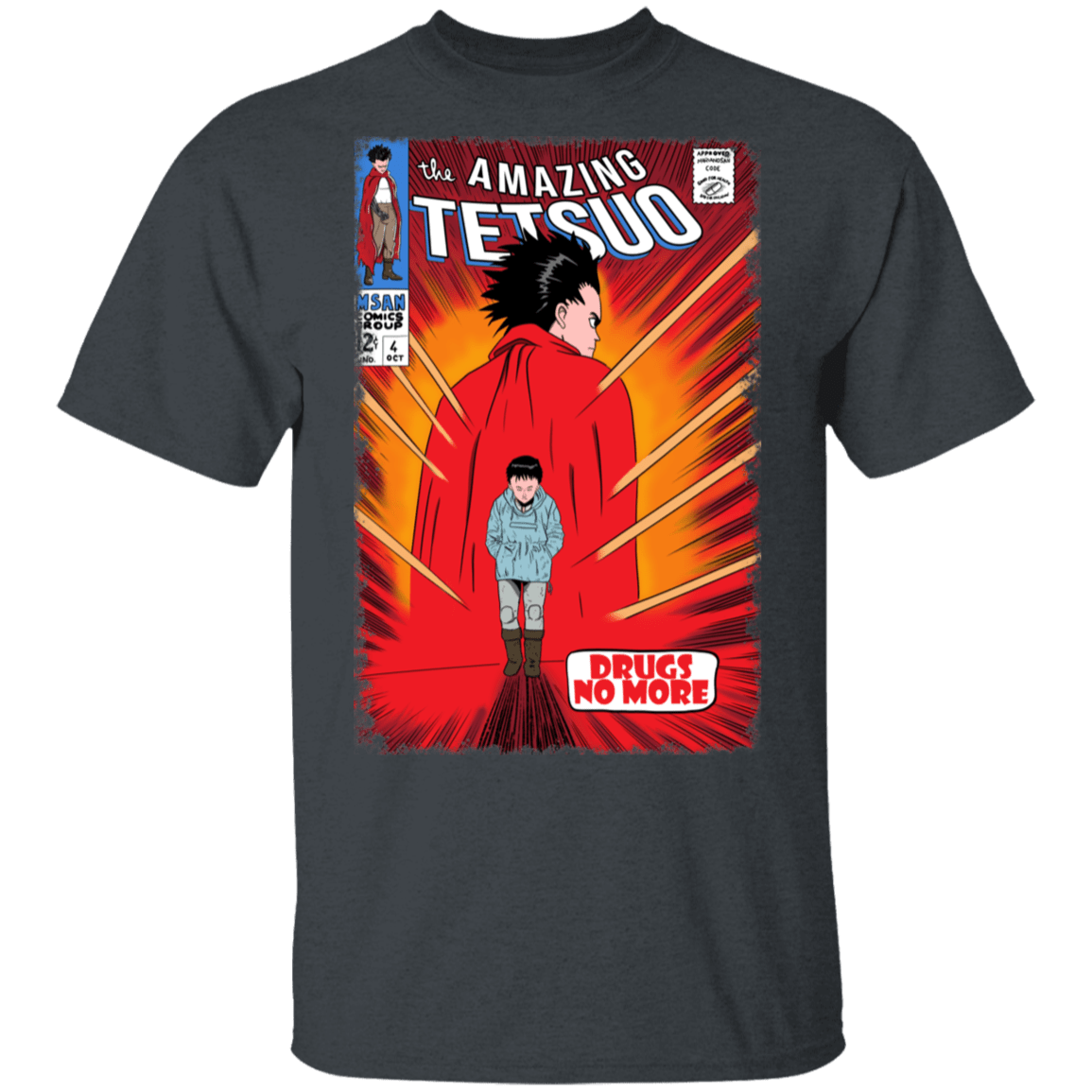 T-Shirts Dark Heather / S The Amazing Tetsuo T-Shirt