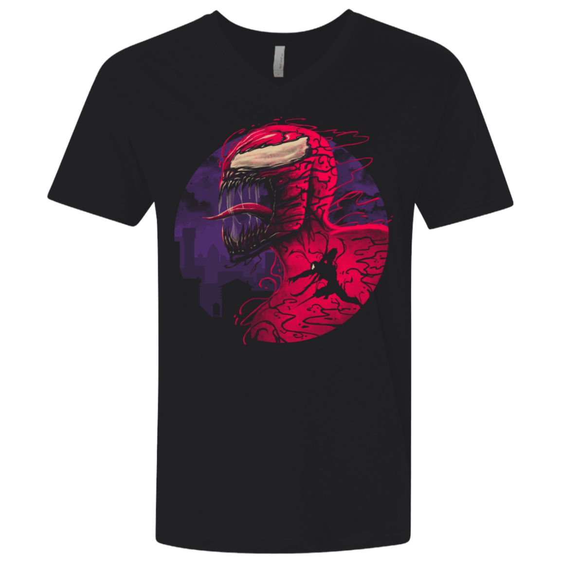 T-Shirts Black / X-Small The Amorphous Parasite Men's Premium V-Neck