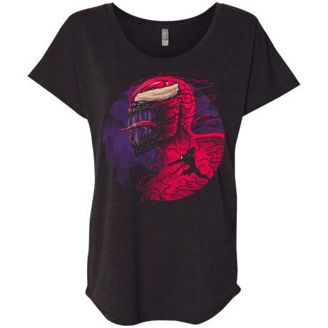 T-Shirts Vintage Black / X-Small The Amorphous Parasite Triblend Dolman Sleeve