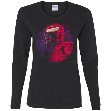 T-Shirts Black / S The Amorphous Parasite Women's Long Sleeve T-Shirt
