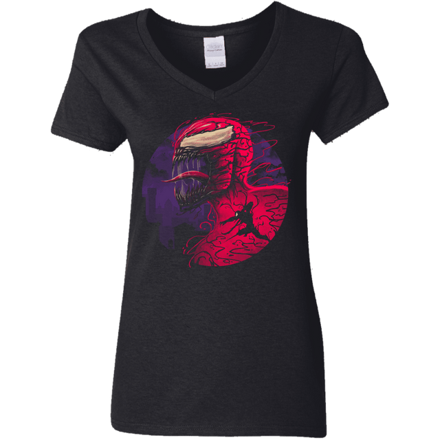 T-Shirts Black / S The Amorphous Parasite Women's V-Neck T-Shirt