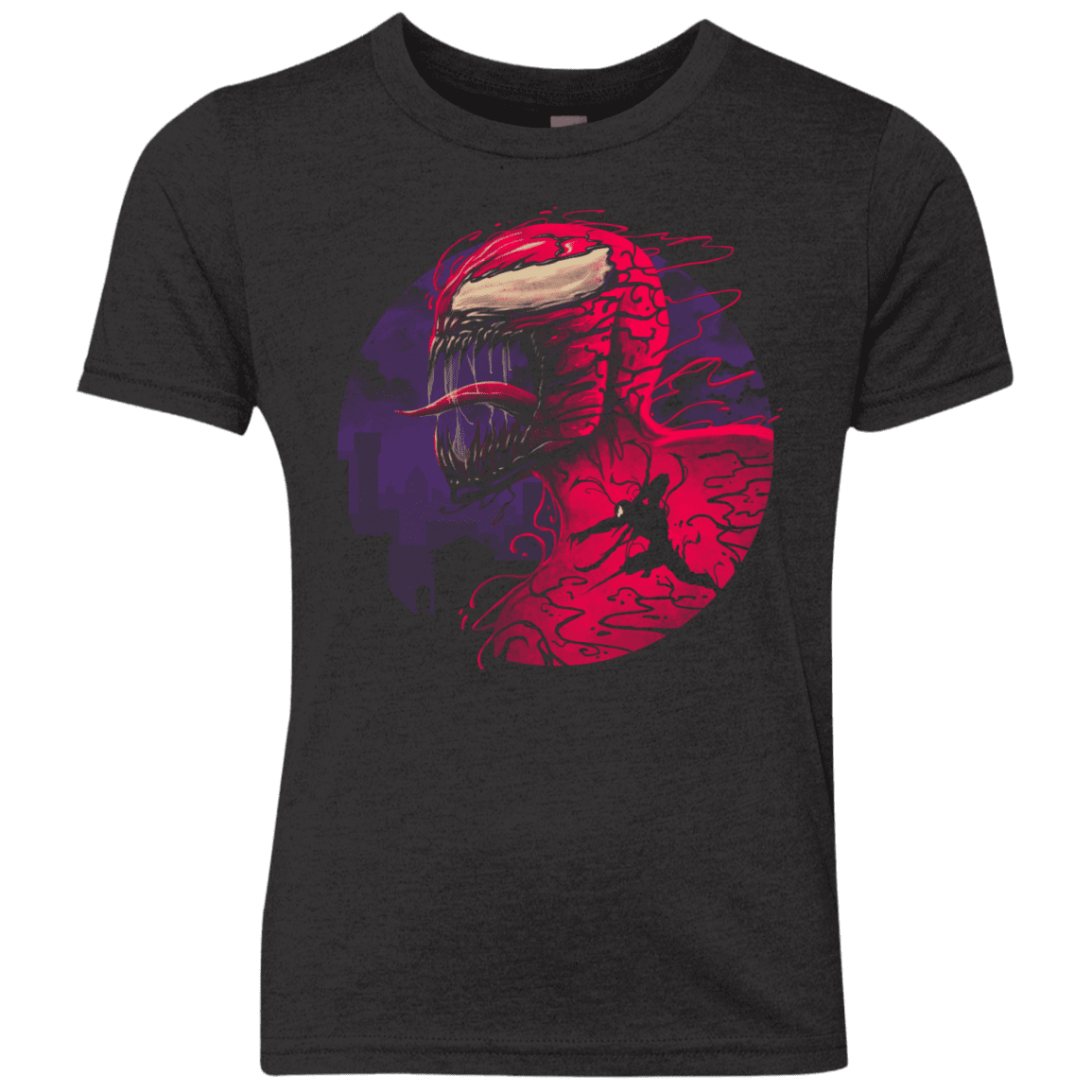 T-Shirts Vintage Black / YXS The Amorphous Parasite Youth Triblend T-Shirt