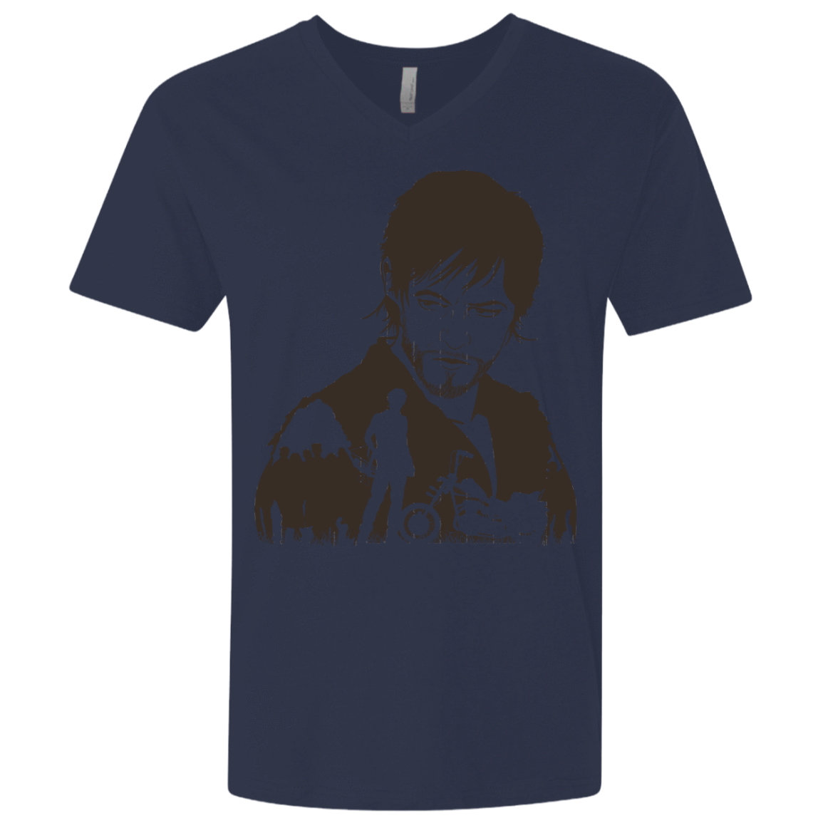 T-Shirts Midnight Navy / X-Small The Archer Men's Premium V-Neck