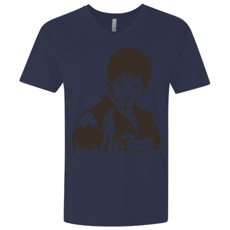 T-Shirts Midnight Navy / X-Small The Archer Men's Premium V-Neck