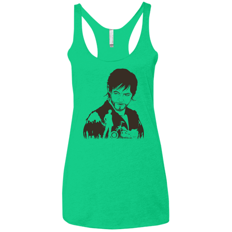 T-Shirts Envy / X-Small The Archer Women's Triblend Racerback Tank