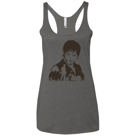 T-Shirts Premium Heather / X-Small The Archer Women's Triblend Racerback Tank