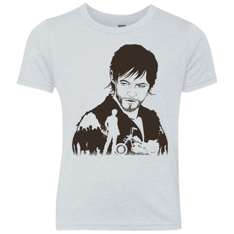 T-Shirts Heather White / YXS The Archer Youth Triblend T-Shirt