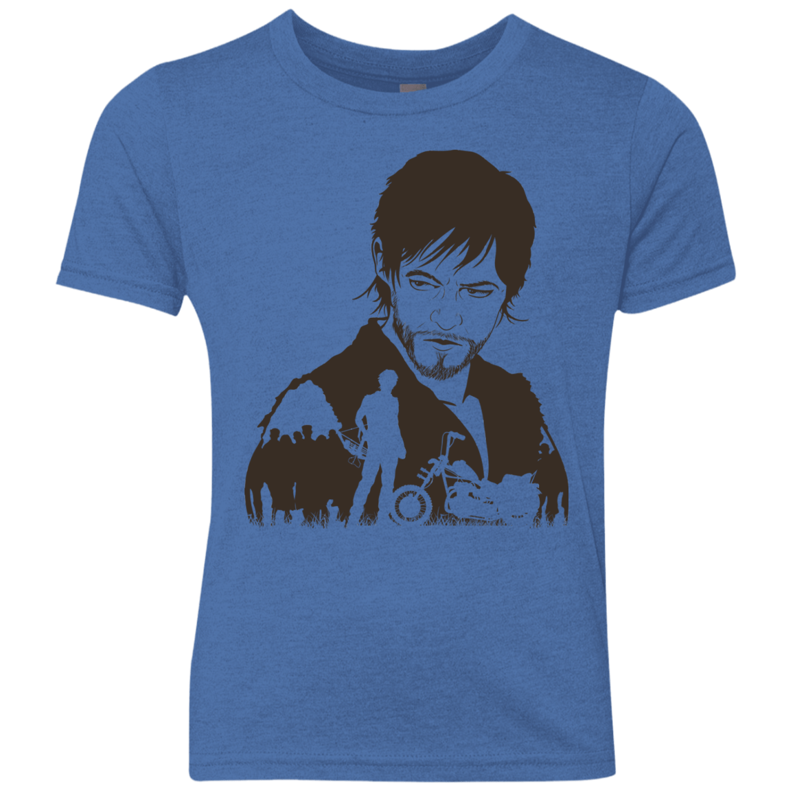 T-Shirts Vintage Royal / YXS The Archer Youth Triblend T-Shirt