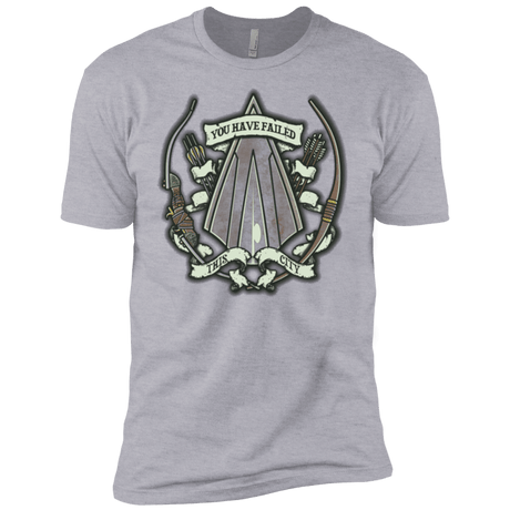 T-Shirts Heather Grey / YXS The Arrow Crest Boys Premium T-Shirt