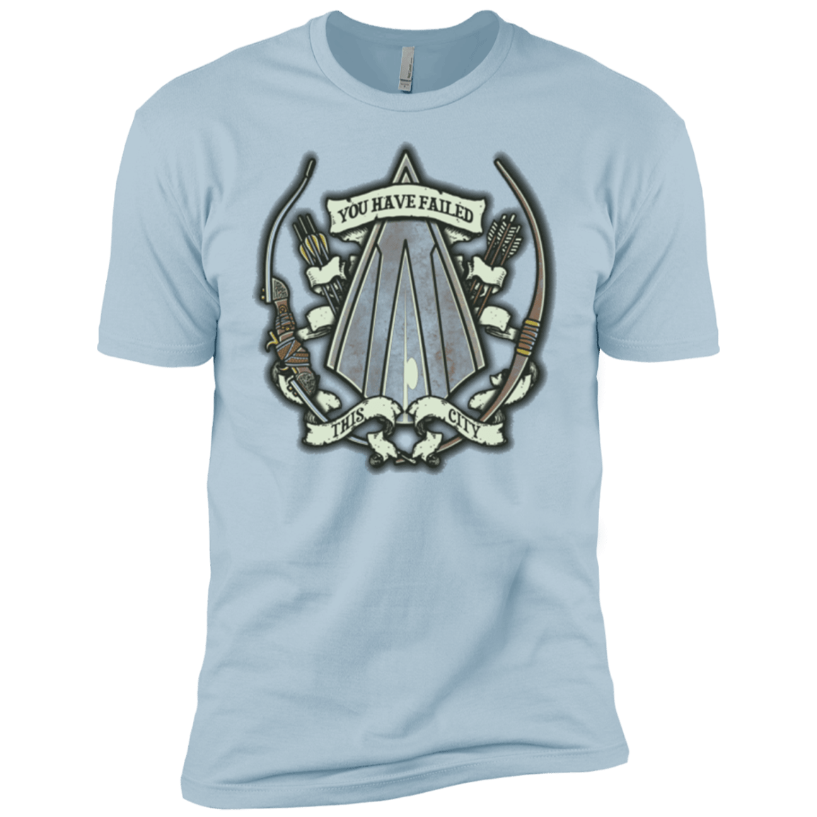 T-Shirts Light Blue / YXS The Arrow Crest Boys Premium T-Shirt