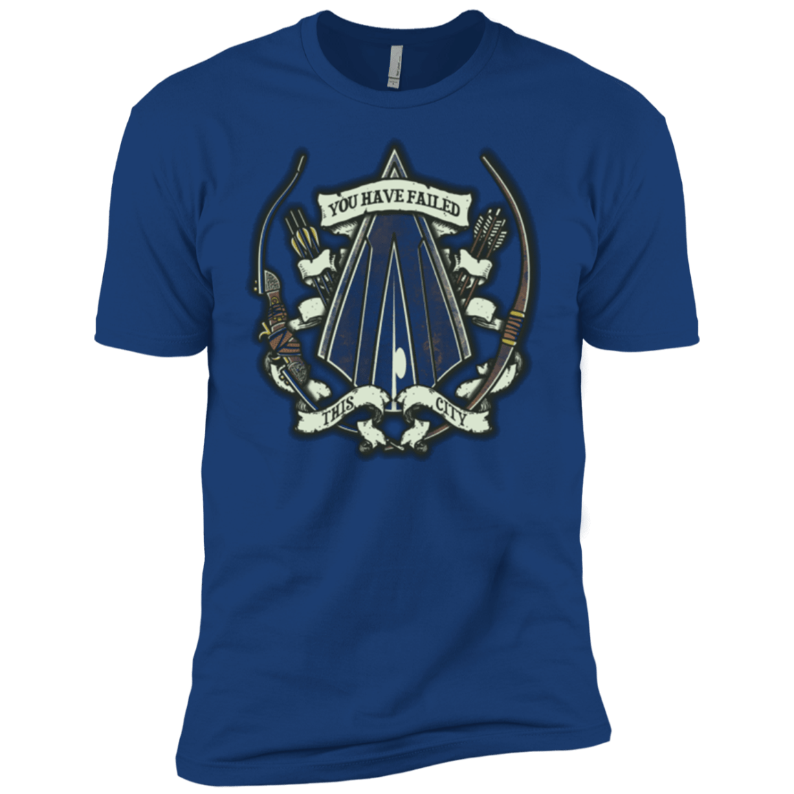 T-Shirts Royal / YXS The Arrow Crest Boys Premium T-Shirt