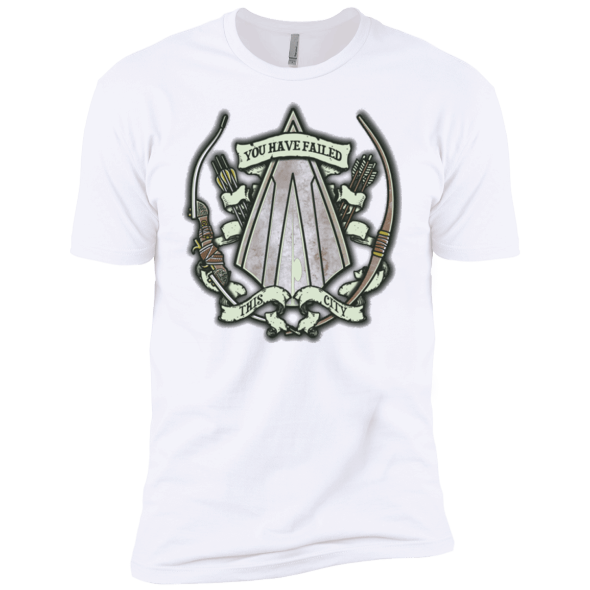 T-Shirts White / YXS The Arrow Crest Boys Premium T-Shirt