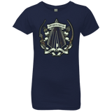 T-Shirts Midnight Navy / YXS The Arrow Crest Girls Premium T-Shirt