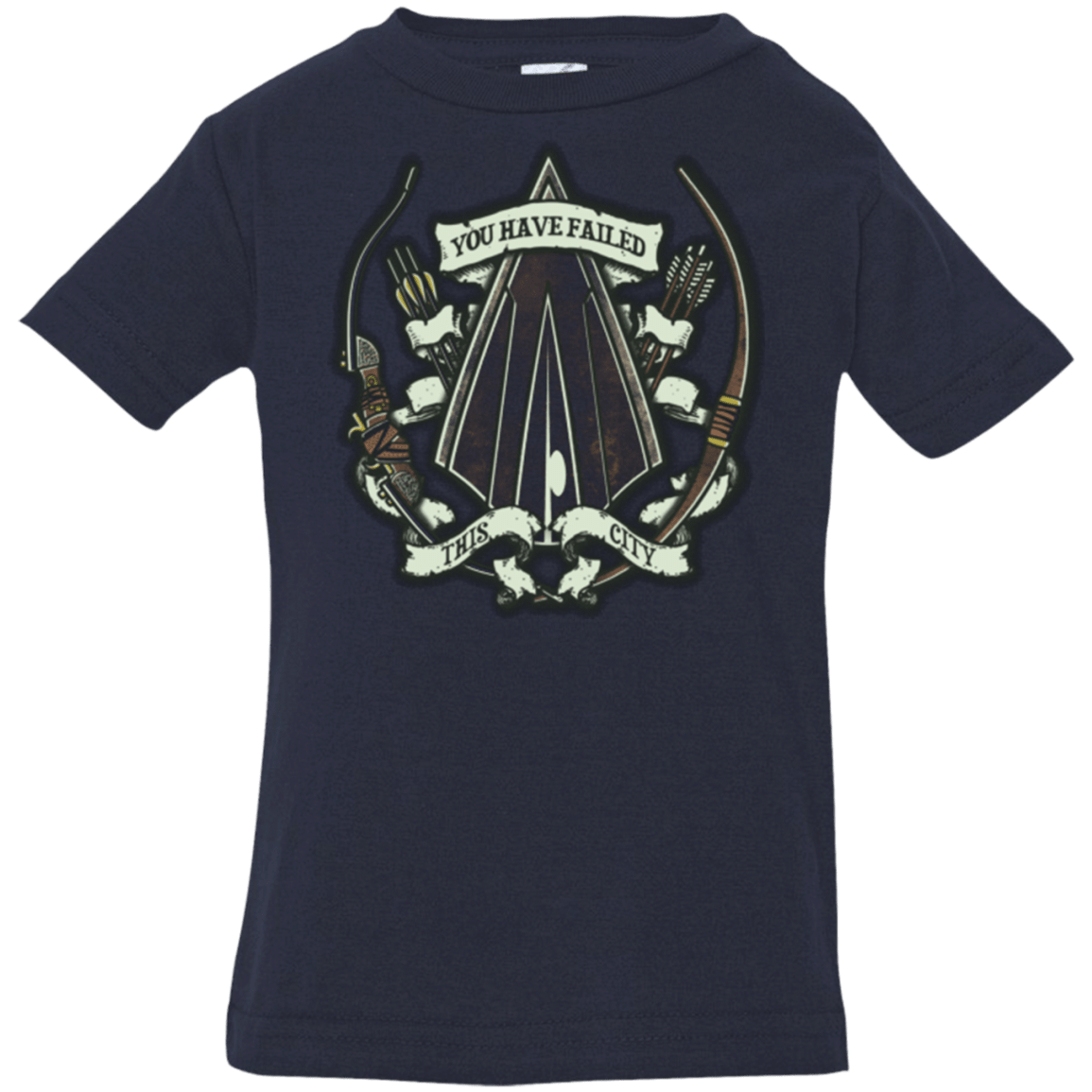 T-Shirts Navy / 6 Months The Arrow Crest Infant PremiumT-Shirt