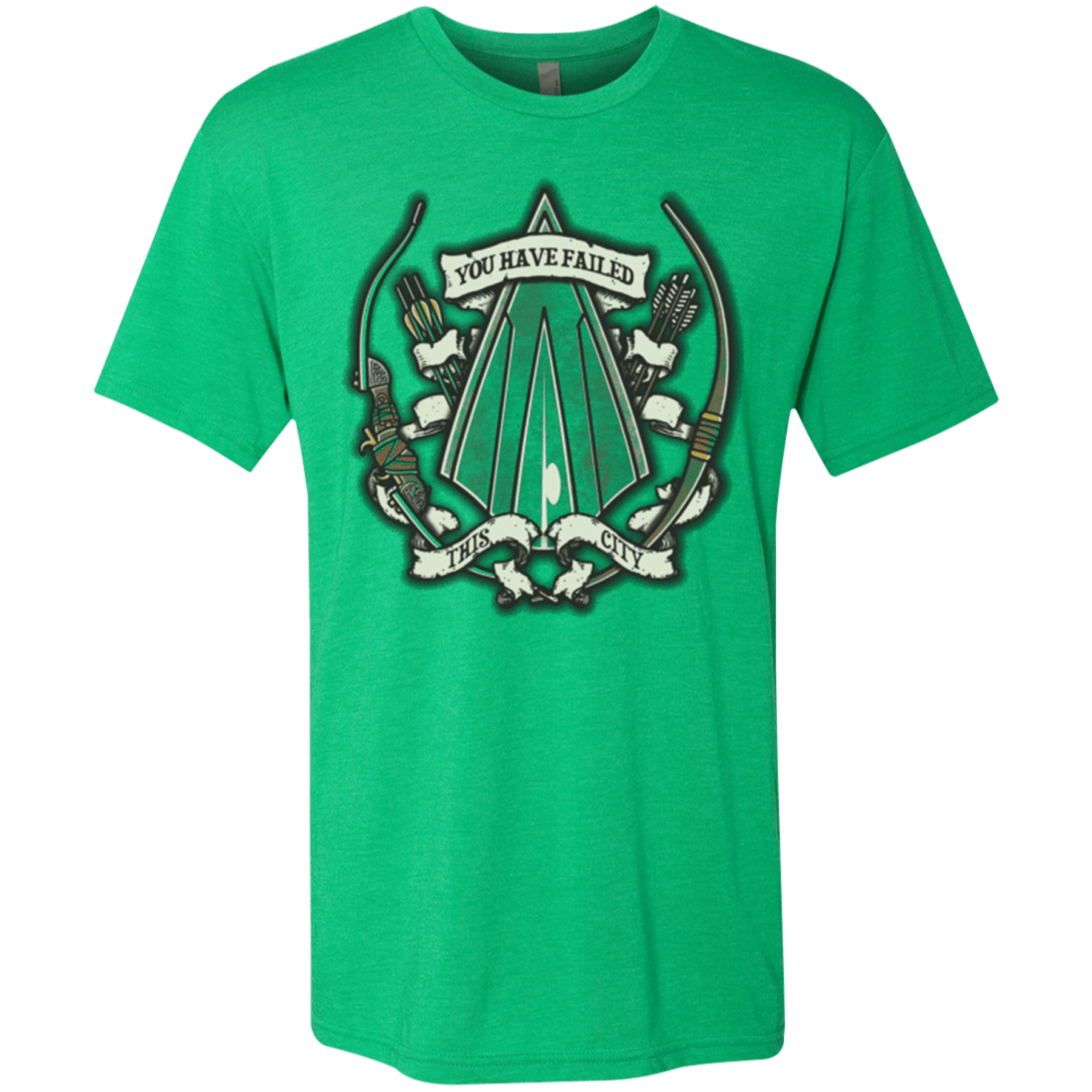 T-Shirts Envy / Small The Arrow Crest Men's Triblend T-Shirt