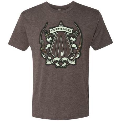 T-Shirts Macchiato / Small The Arrow Crest Men's Triblend T-Shirt