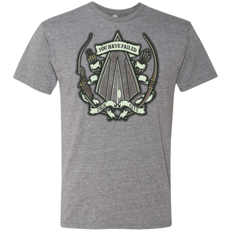 T-Shirts Premium Heather / Small The Arrow Crest Men's Triblend T-Shirt
