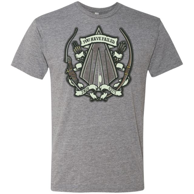 T-Shirts Premium Heather / Small The Arrow Crest Men's Triblend T-Shirt