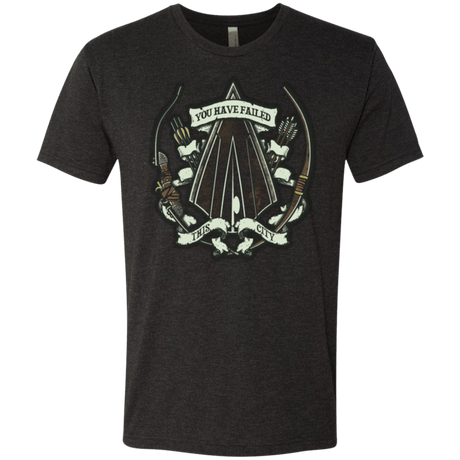 T-Shirts Vintage Black / Small The Arrow Crest Men's Triblend T-Shirt